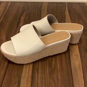 Platform Slide Espadrilles